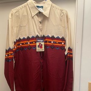 Wrangler long sleeve checotah LT